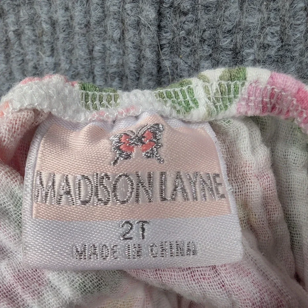 Clothing Lot Girls 2T Novelty Sleepwear Pima Cotton Bamboo Holiday Preppy Staple